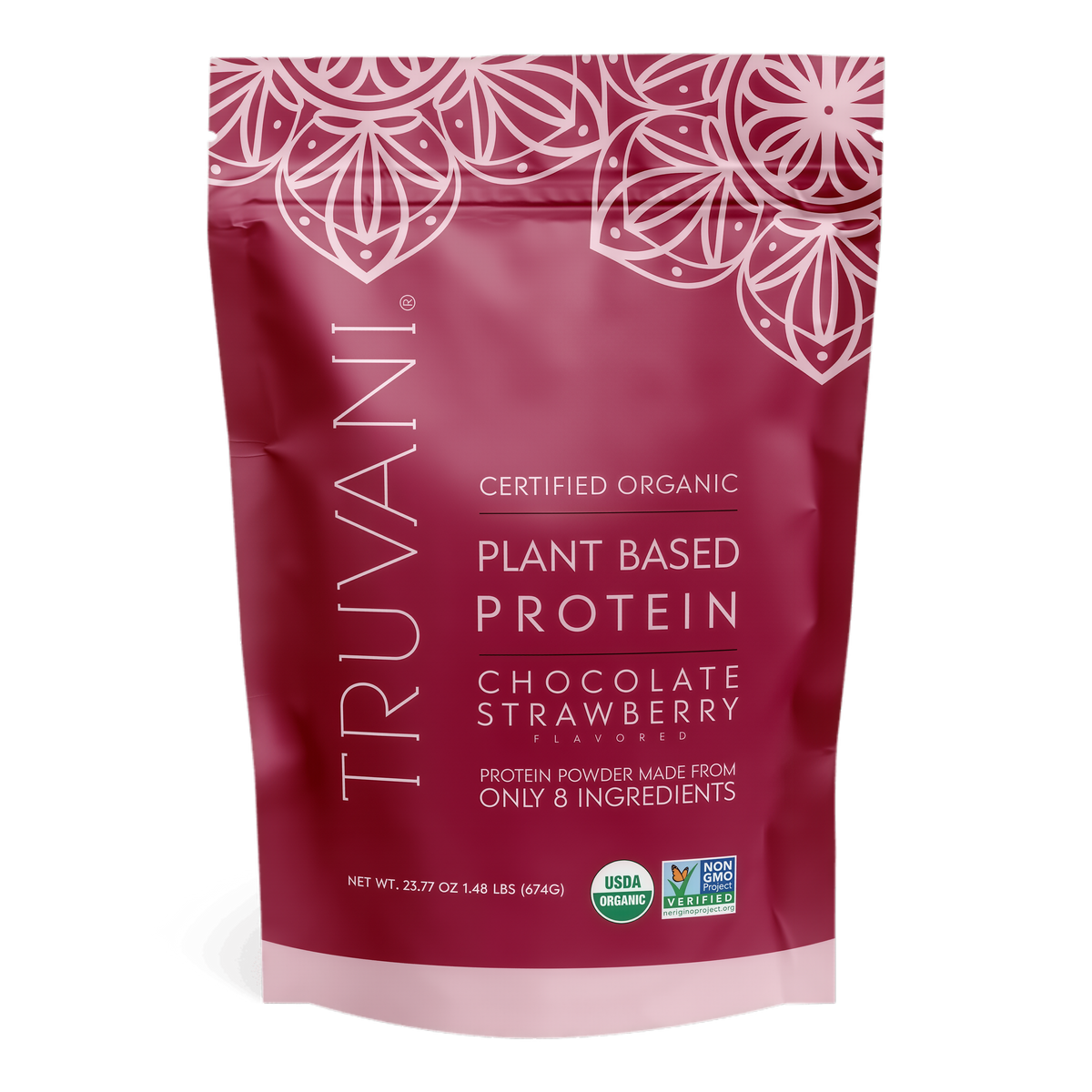 Truvani Organic Plant Based Protein Powder 20 Servings